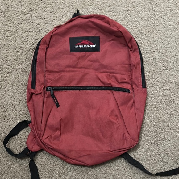 Trailmaker Other - TrailMaker Classic Red Backpack One Size School Travel Bookbag